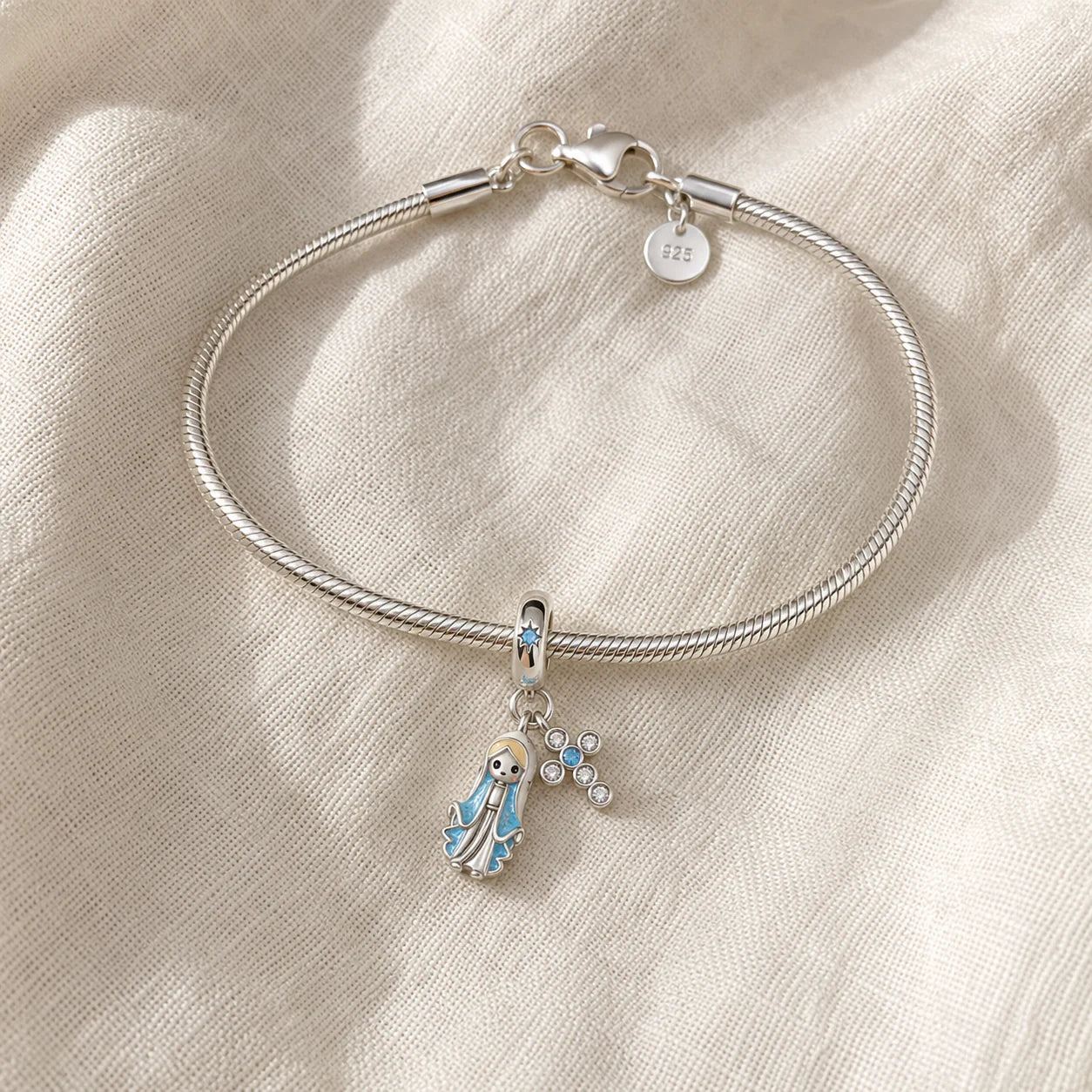 Charm Madonna delle Grazie (Argento 925)