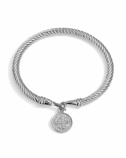 Bracciale San Benedetto (Placcato in Oro)