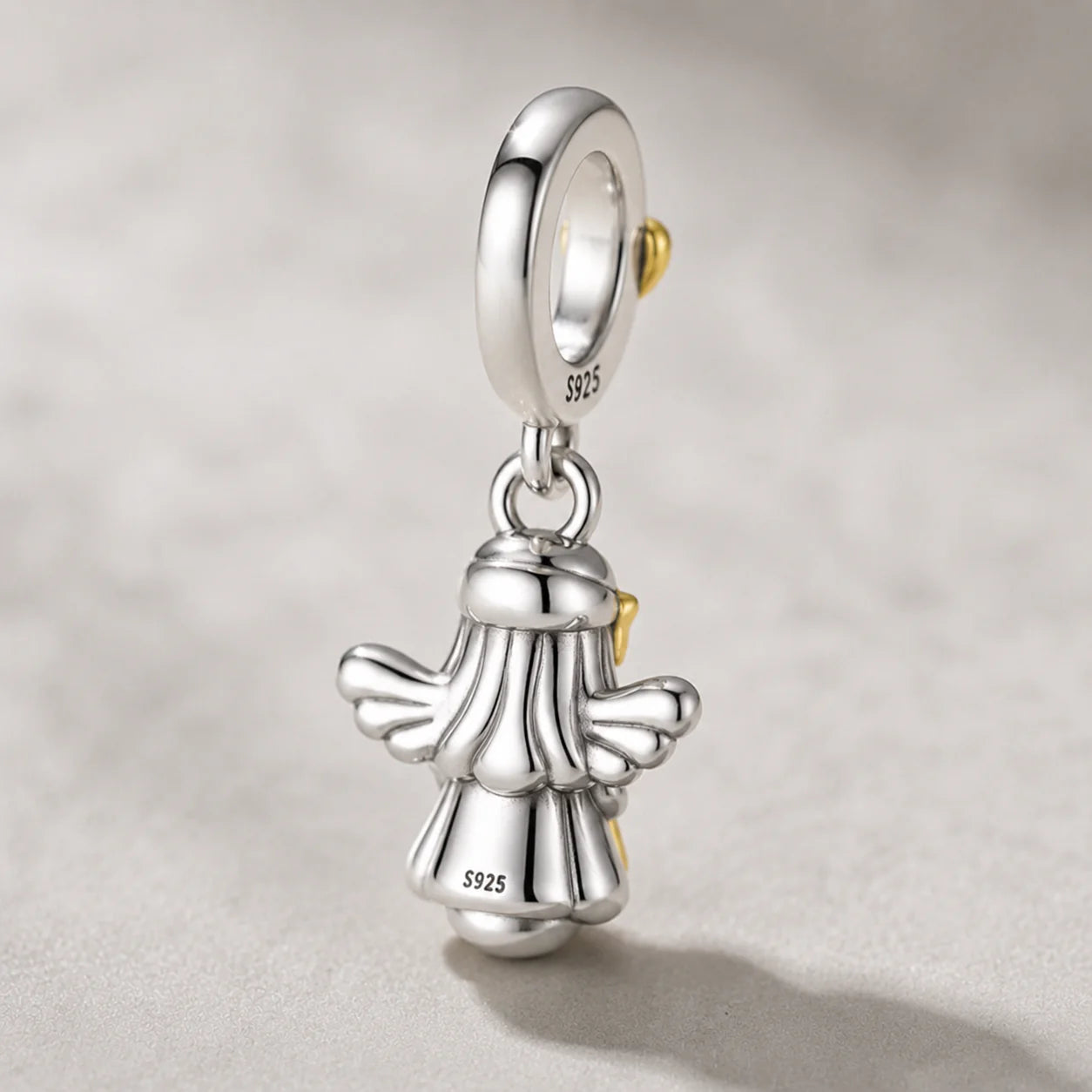 Charm Angelo Custode Celeste (Argento 925)