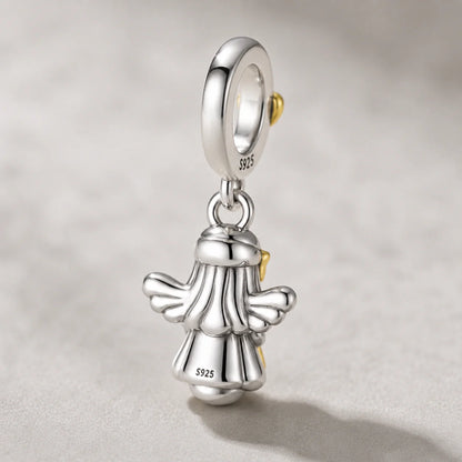 Charm Angelo Custode Celeste (Argento 925)