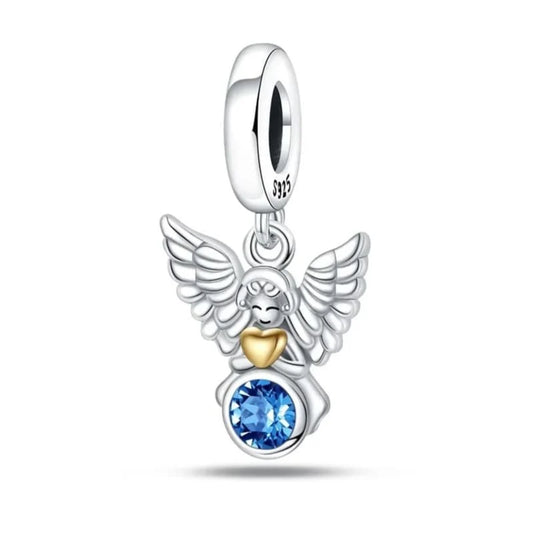 Charm Angelo Custode di Luce (Argento 925)