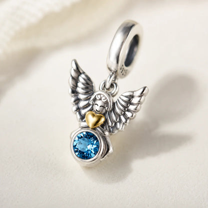 Charm Angelo Custode di Luce (Argento 925)