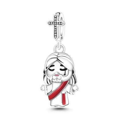 Charm Cristo Re Glorioso (Argento 925)