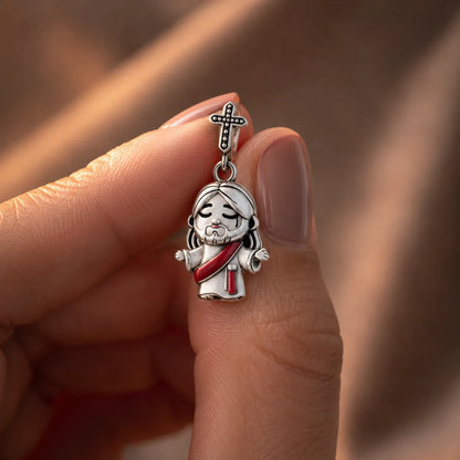 Charm Cristo Re Glorioso (Argento 925)