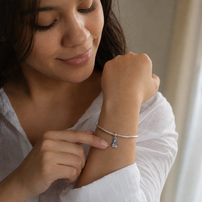 Charm Cuore Immacolato di Maria (Argento 925)
