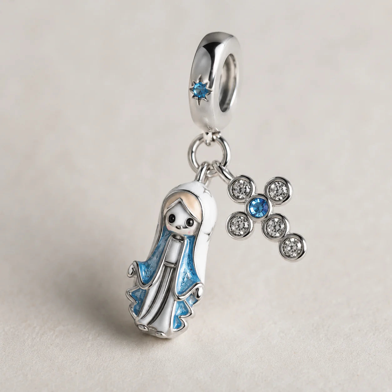 Charm Madonna delle Grazie (Argento 925)