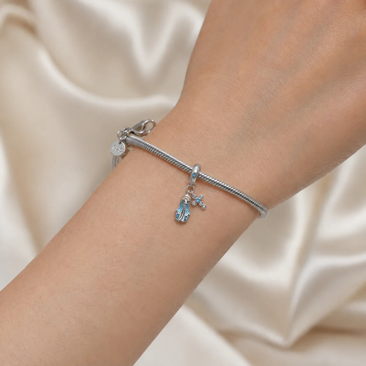 Charm Madonna delle Grazie (Argento 925)