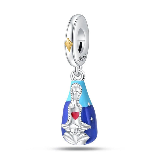 Charm Manto Sacro della Madonna (Argento 925)