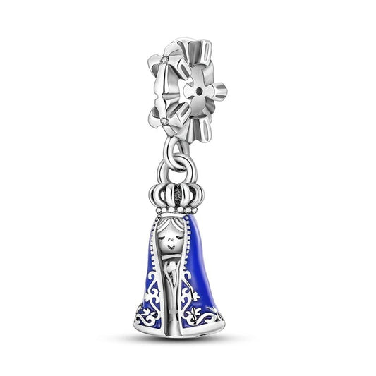 Charm Regina del Manto Zaffiro (Argento 925)
