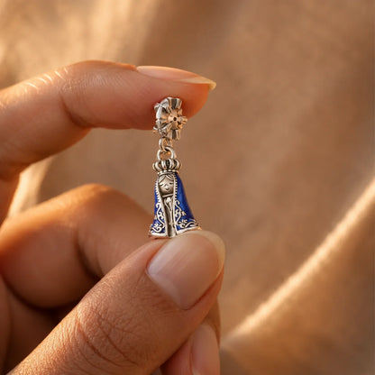 Charm Regina del Manto Zaffiro (Argento 925)