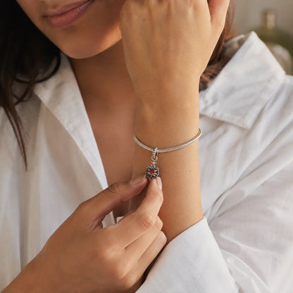 Charm Sacro Cuore di Gesù (Argento 925)