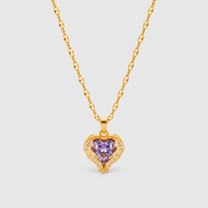 Collana Cuore Benedetto (Placcata in Oro)